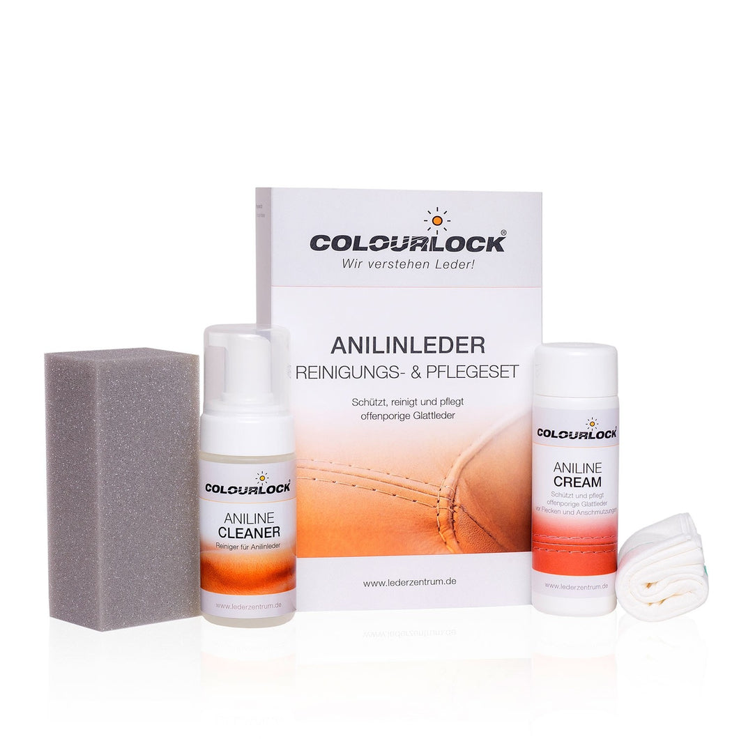 COLOURLOCK Anilinleder Reinigungs-und Pflegeset