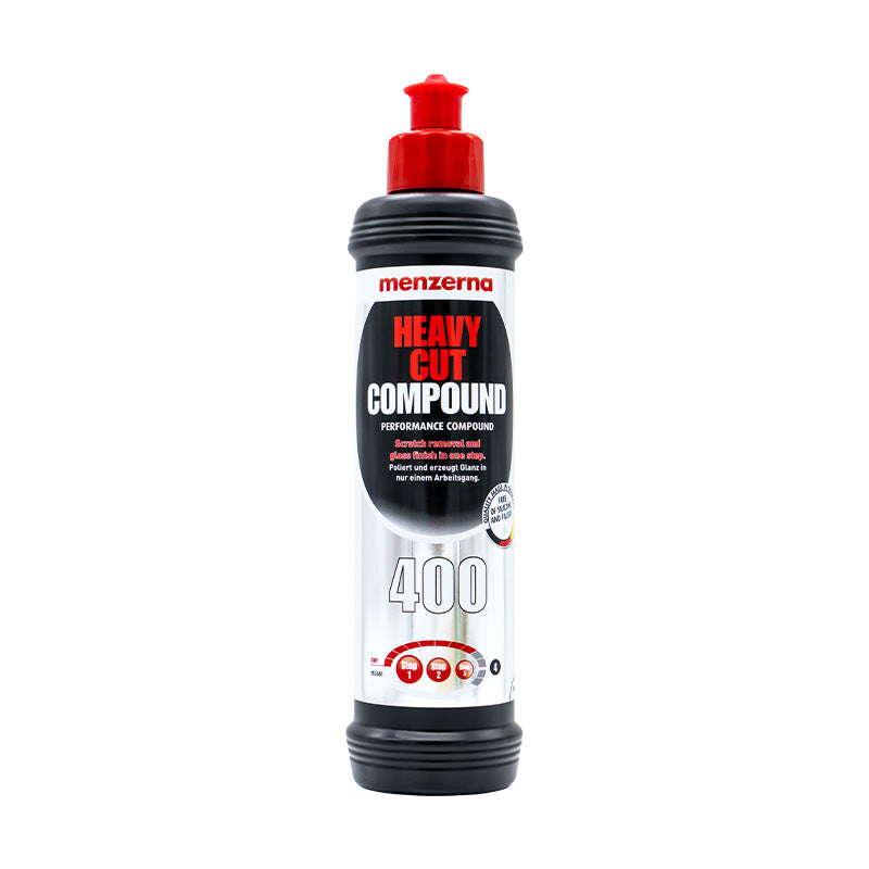 Menzerna Super Heavy  Cut  Compound 400 Schleifpolitur -  250ml